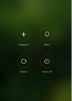 Android power off - restart screen MIUI