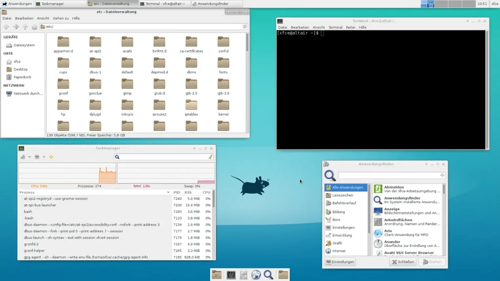 Xfce Desktop