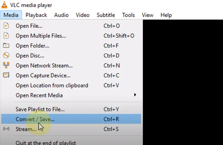 VLC player screenshot
