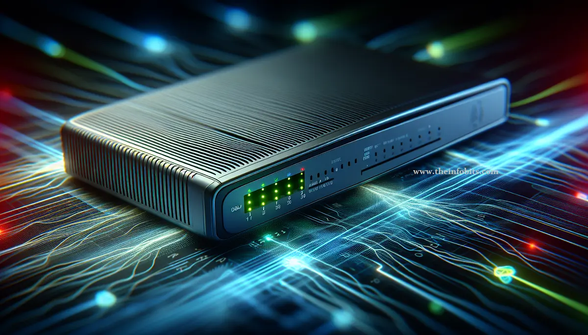 Monitor home network traffic router