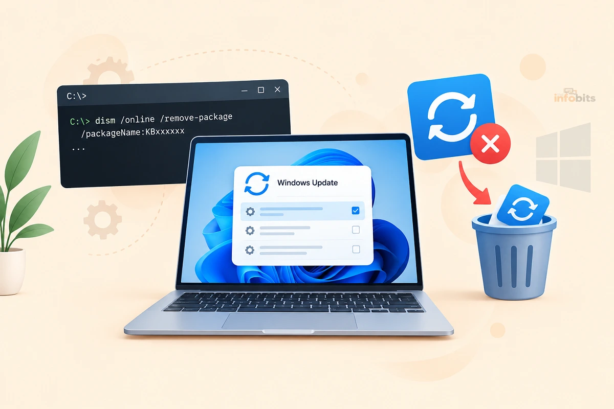 DISM to Remove a Windows update